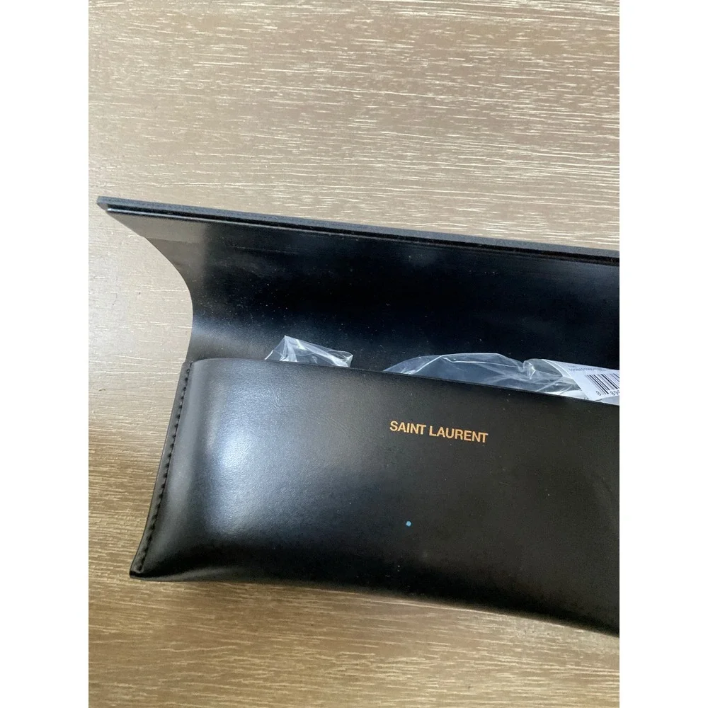 Saint Laurent SL 176 Sunglasses Black Grey 58 Eye New With Tags